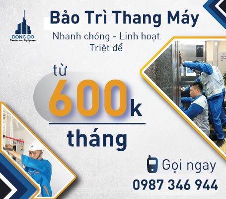 Bảo trì thang máy - Thang máy Đông Đô