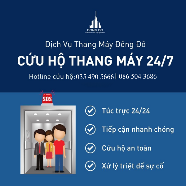 Dịch vụ cứu hộ thang máy 24/7